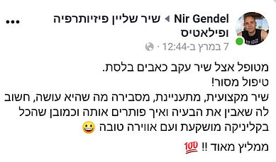 ממליץ מאוד — Nir Gendel
